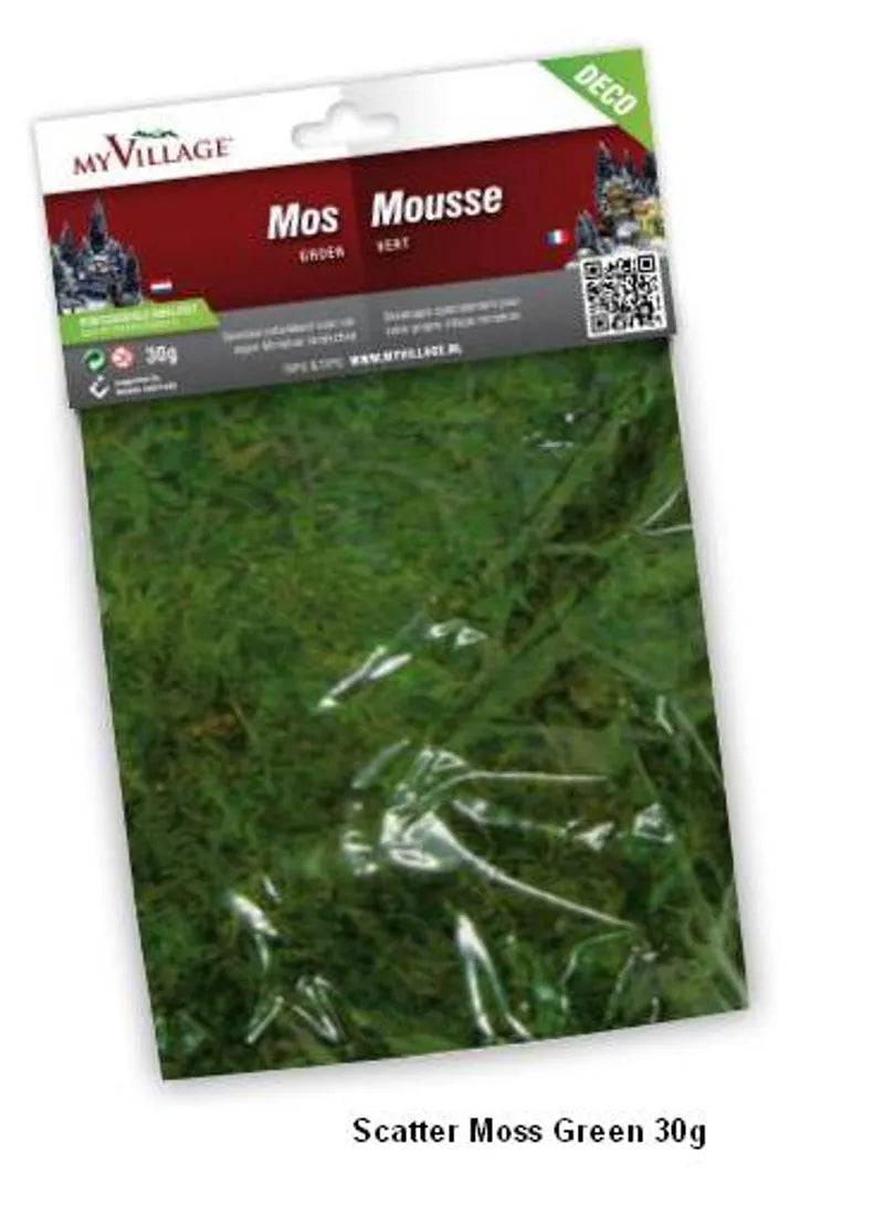 Scatter Moss Green 30g Bag My Village Decorative Material