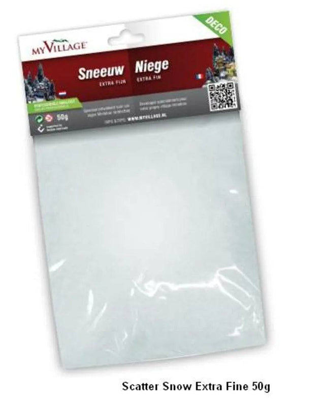 Scatter Snow Extra Fine 50g Bag My Village Decorative Material My Village