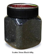 Scatter Stone Black 440g Jar My Village Decorative Material My Village