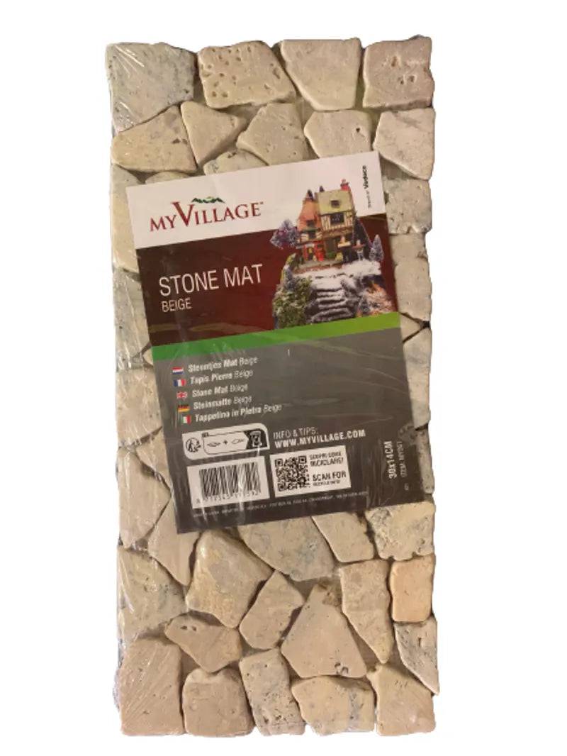 STONE MAT BEIGE 30X14CM