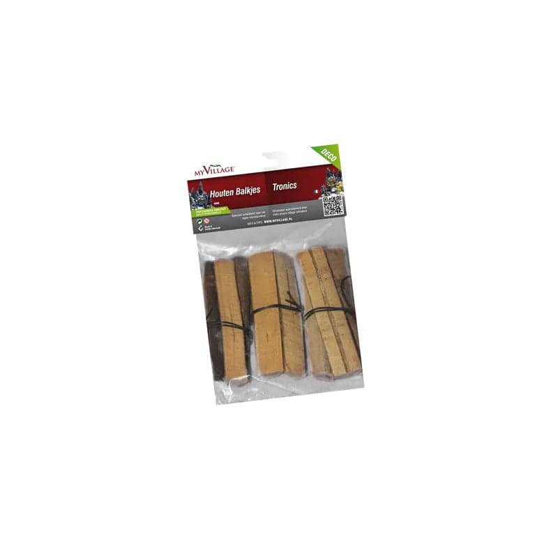 Wooden Beams 9 pieces Bagged My Village Decorative Material My Village