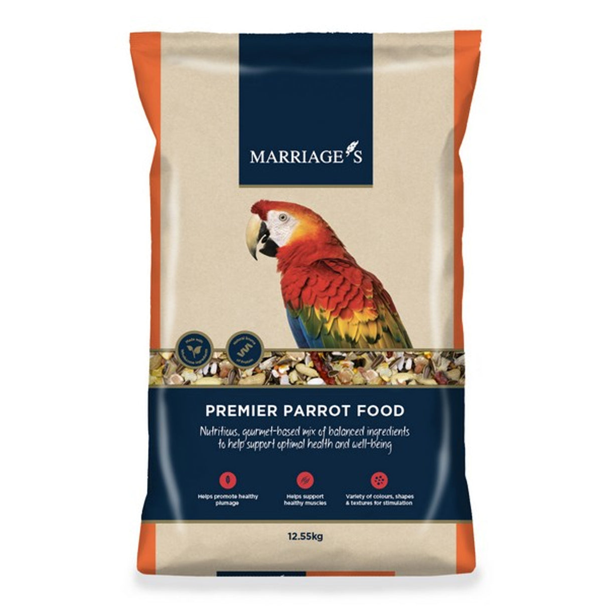 Marriages Premier Parrot Food 12.55kg