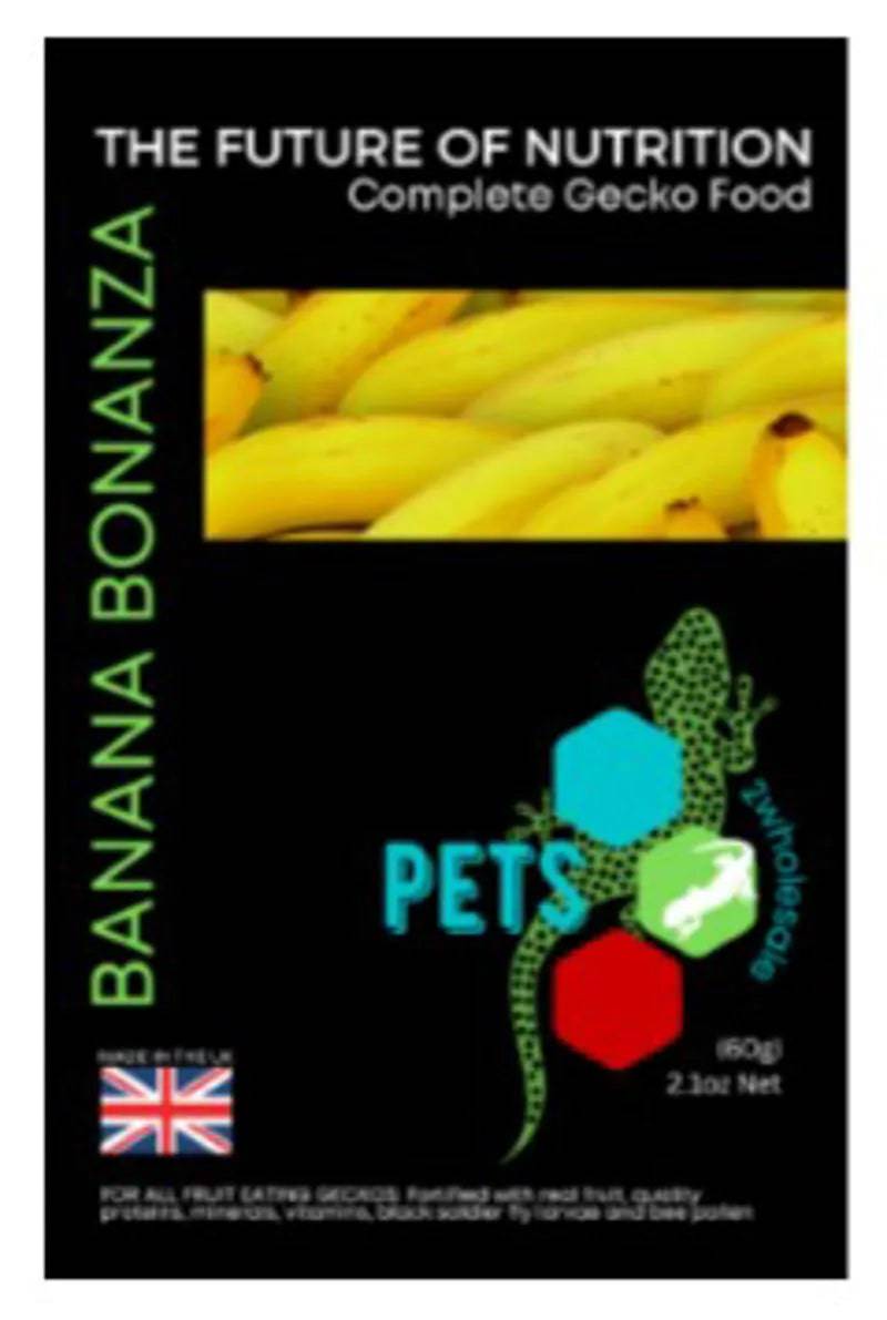 Gecko Diet - Banana Bonanza 200g Pack