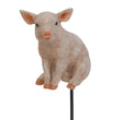 Sitting Pig Plant Pal Resin Ornament by Vivid Arts Vivid Arts