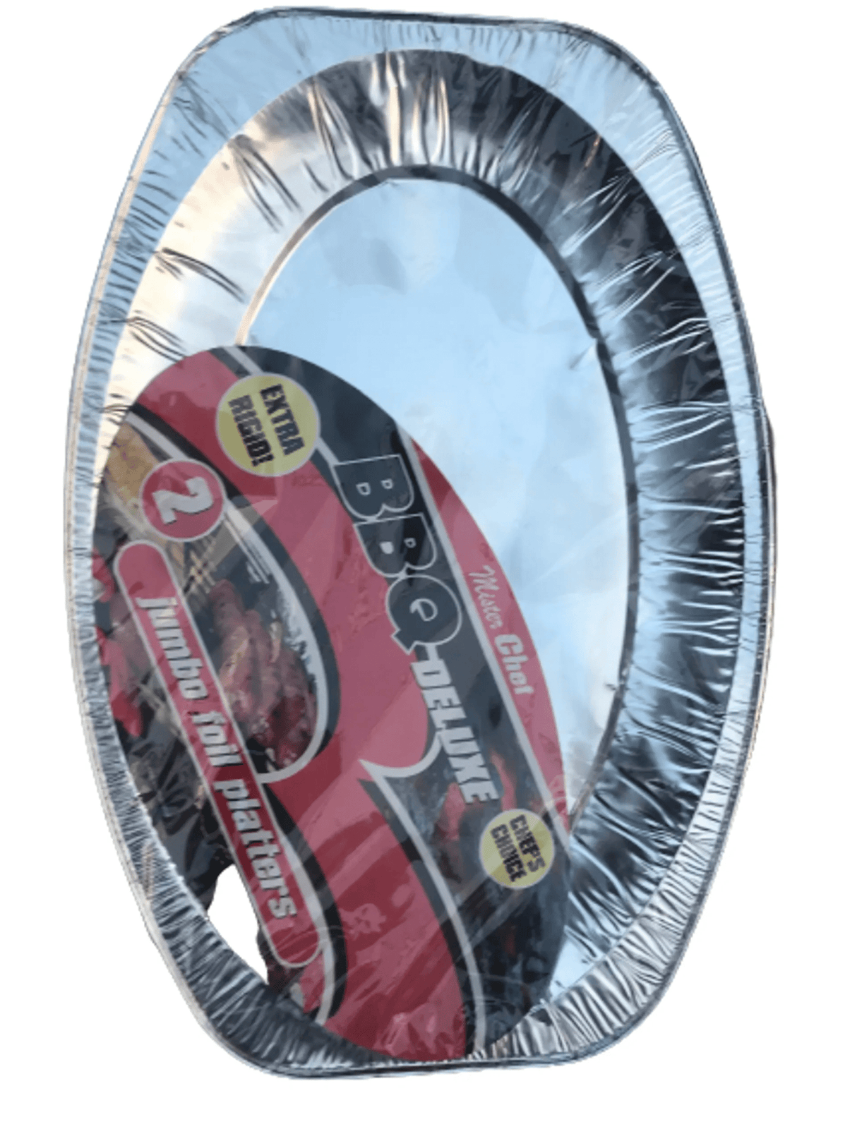 Jumbo Foil Platter 2pcs