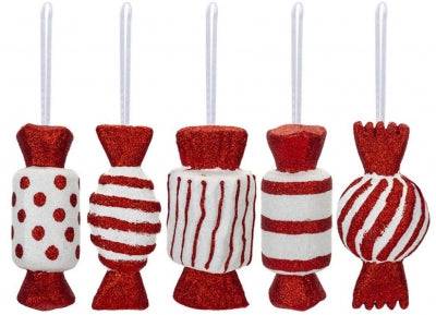 Candy Cane Sweets Christmas Tree Decoration Assorted