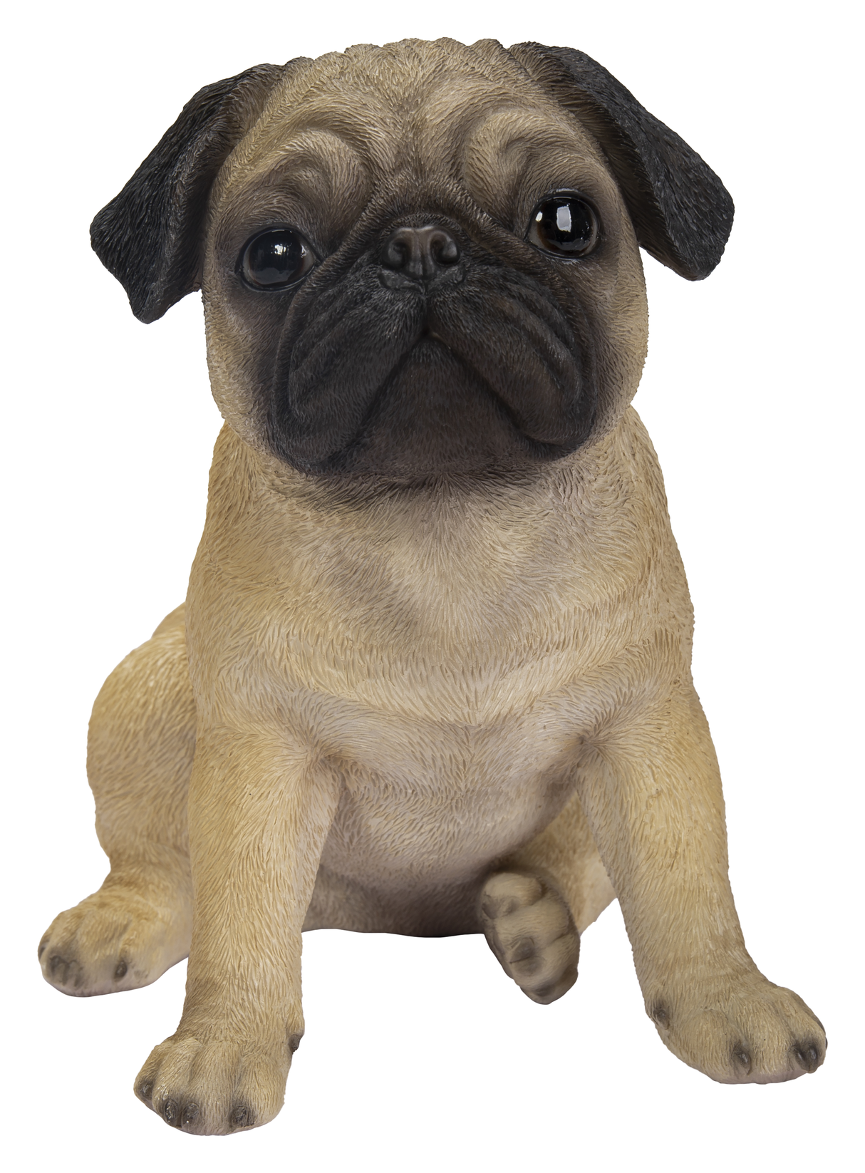Pug Real Life Resin Ornament by Vivid Arts Vivid Arts