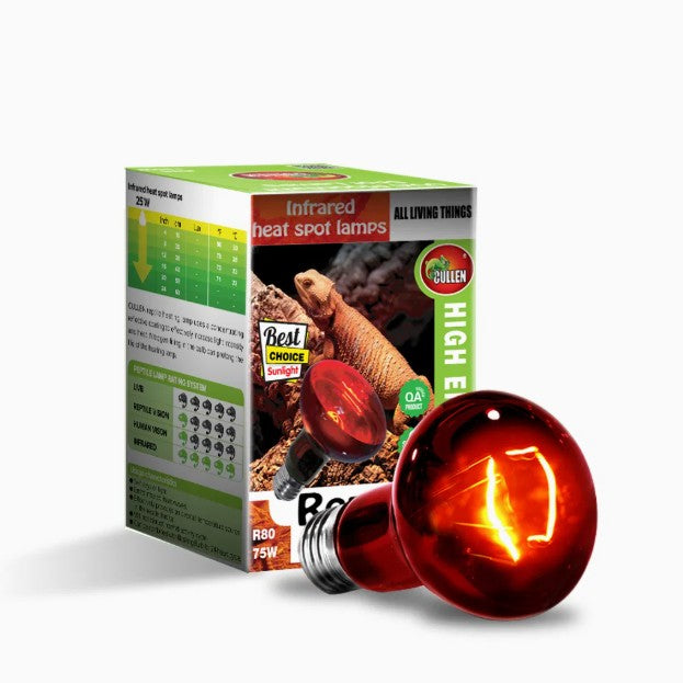 MCLANZOO Infrared Heat Spot Lamp R80 75W MMCLANZOO
