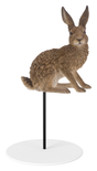 Sitting Hare Plant Pal Resin Ornament by Vivid Arts Vivid Arts