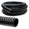 Light Black Ribbed Hose 19mm - Per M Leigh Baxter Associates