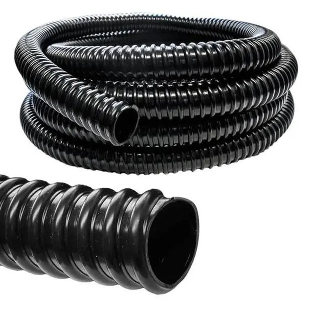 Light Black Ribbed Hose 19mm - Per M Leigh Baxter Associates