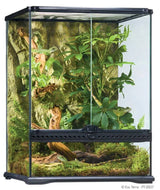 Exo Terra Glass Terrarium Small Tall 45 x 45 x 60cm Reptile Habitat
