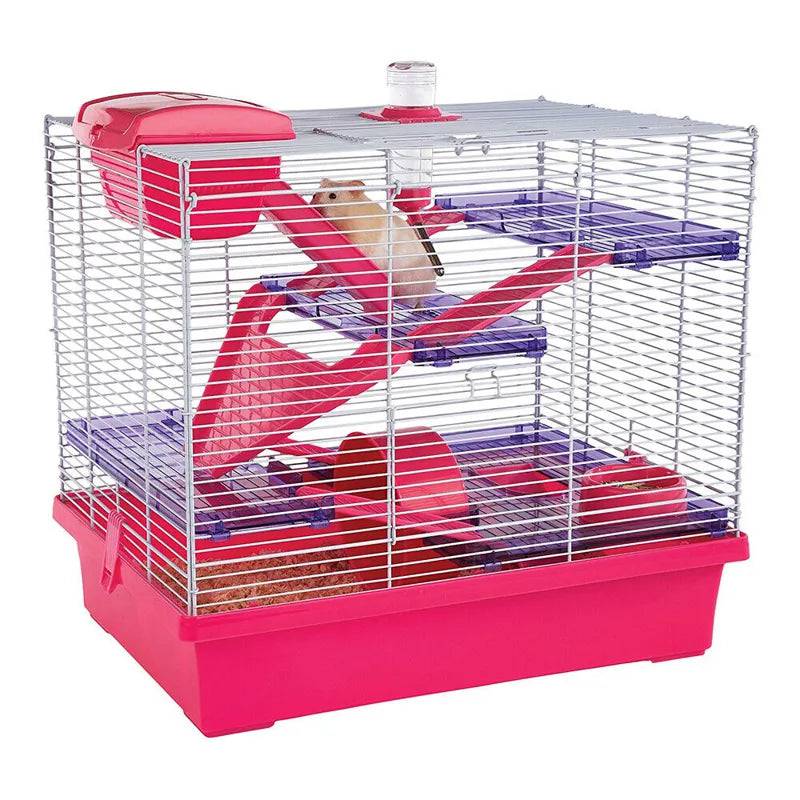 Rosewood Pico XL Pink and Purple Hamster Cage
