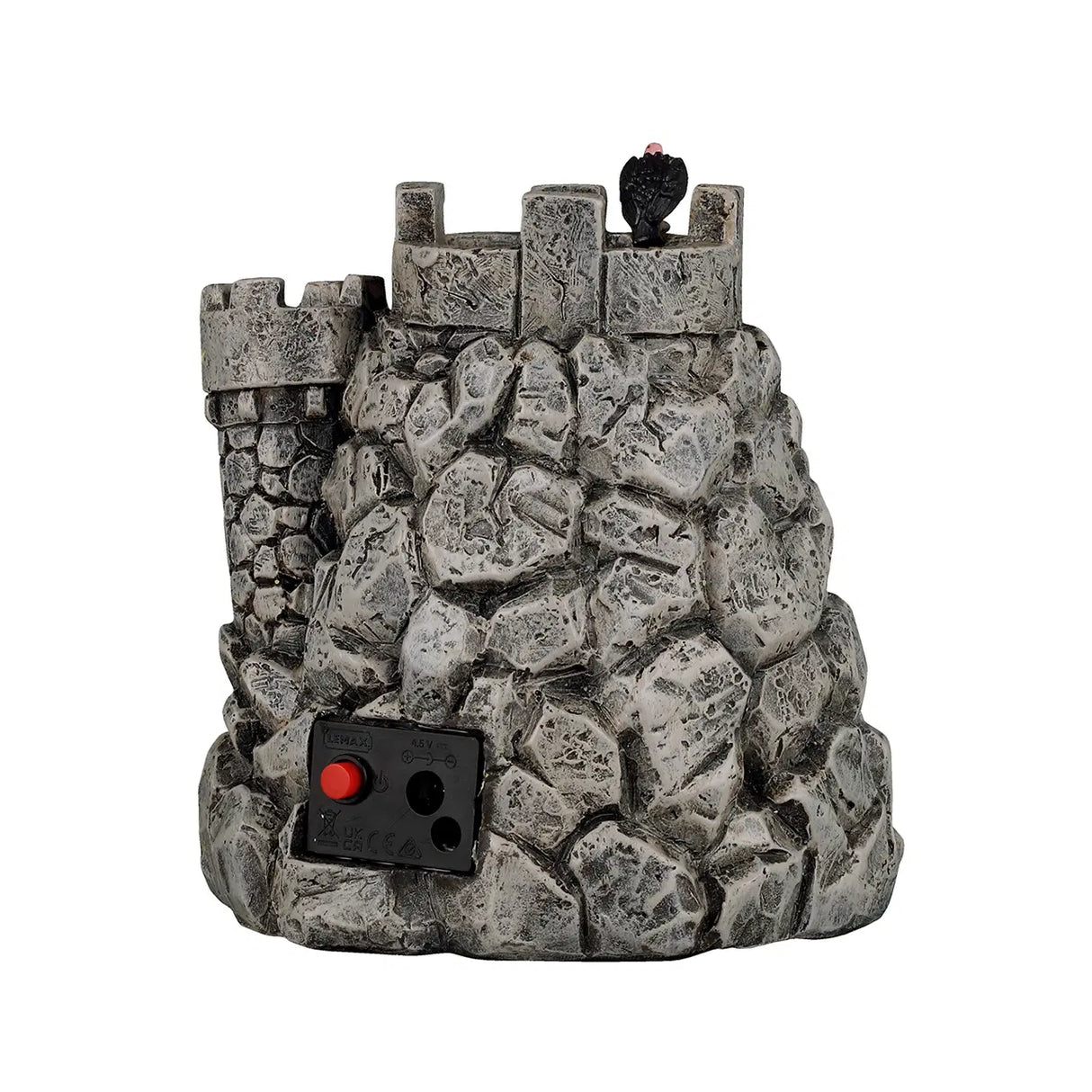 SKULL CASTLE, AC ADAPTABLE Lemax Spooky Town