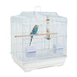 Rainforest Costa Rica White Bird Cage – Budgie, Canary & Finch Cage Sky Pets