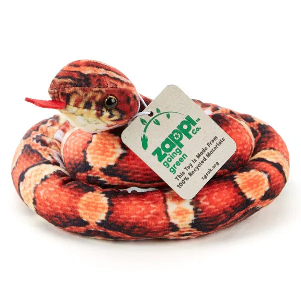 Zappi Orange Snake 100cm Plush Buzzard Reptile