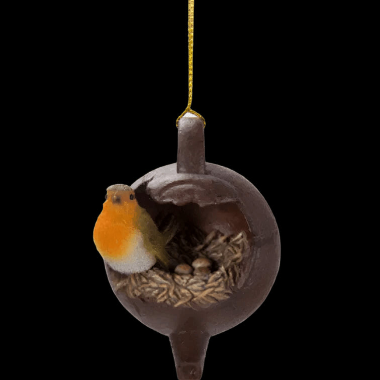 Hanging Mini Robin Teapot G