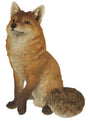Large Real Life Sitting Fox Resin Ornament by Vivid Arts Vivid Arts