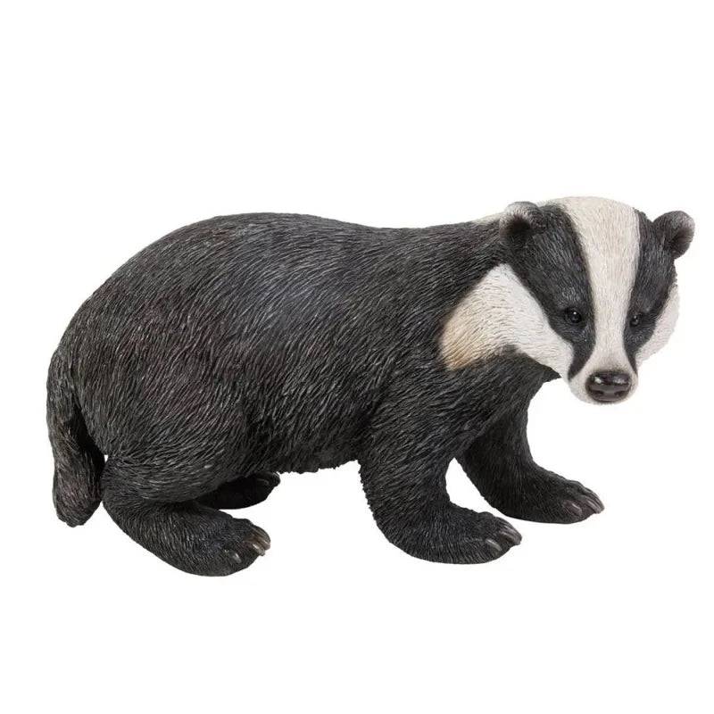Real Life Badger Ornament Size D by Vivid Arts