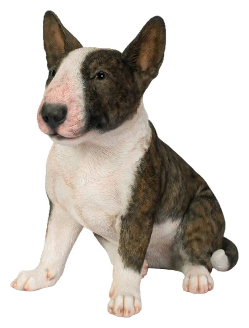 Real Life Bull Terrier Brindle Ornament Size D by Vivid Arts