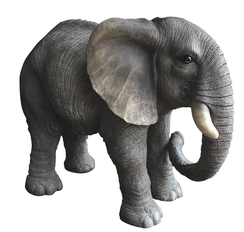 Elephant Real Life Resin Ornament by Vivid Arts