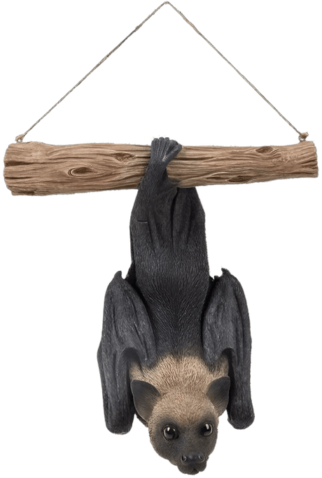 Flying Fruit Bat Real Life Resin Ornament by Vivid Arts Vivid Arts