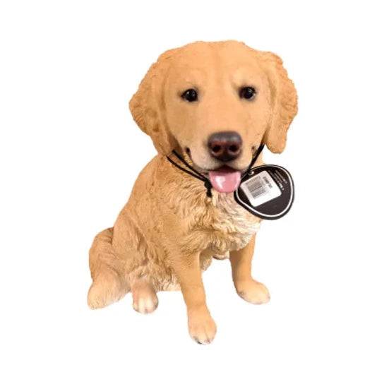 Real Life Golden Retriever Ornament Size D by Vivid Arts