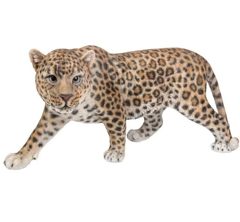 Real Life Leopard Resin Ornament Size A by Vivid Arts