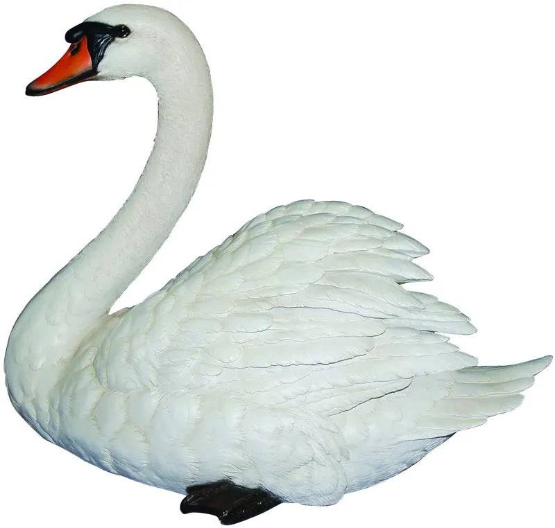 Real Life Mute Swan Ornament Size B by Vivid Arts