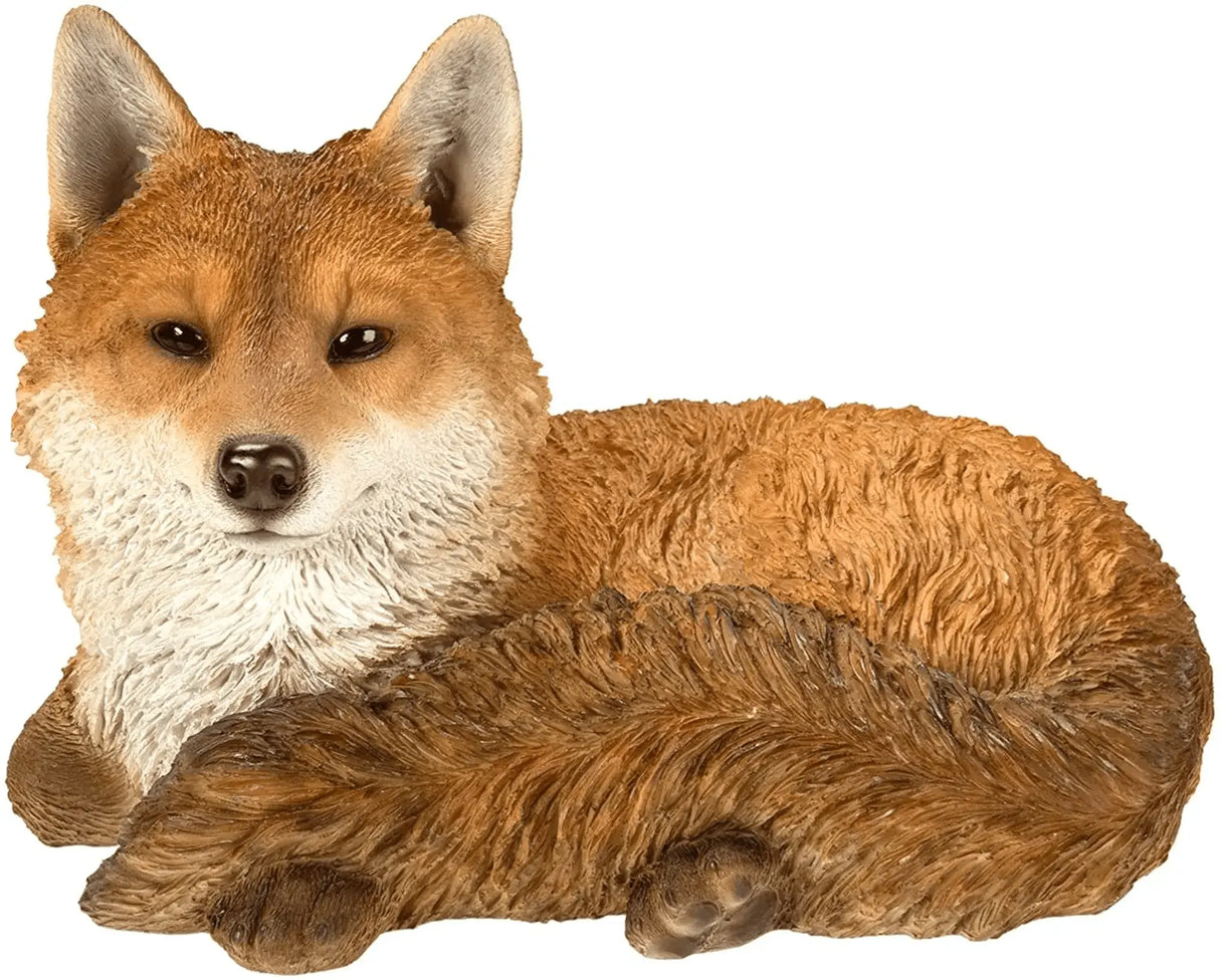 Real Life Resting Fox Ornament Size A By Vivid Arts Vivid Arts