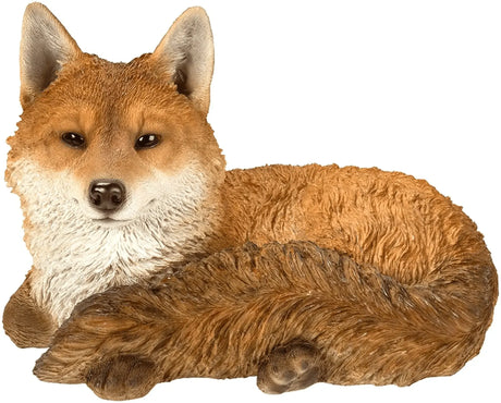 Real Life Resting Fox Ornament Size A By Vivid Arts Vivid Arts