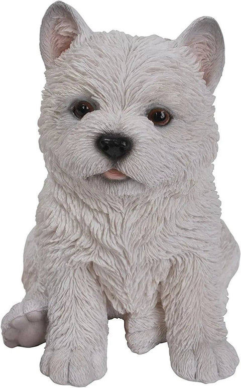 Sitting West Highland Terrier Real Life Resin Ornament Vivid Arts Vivid Arts