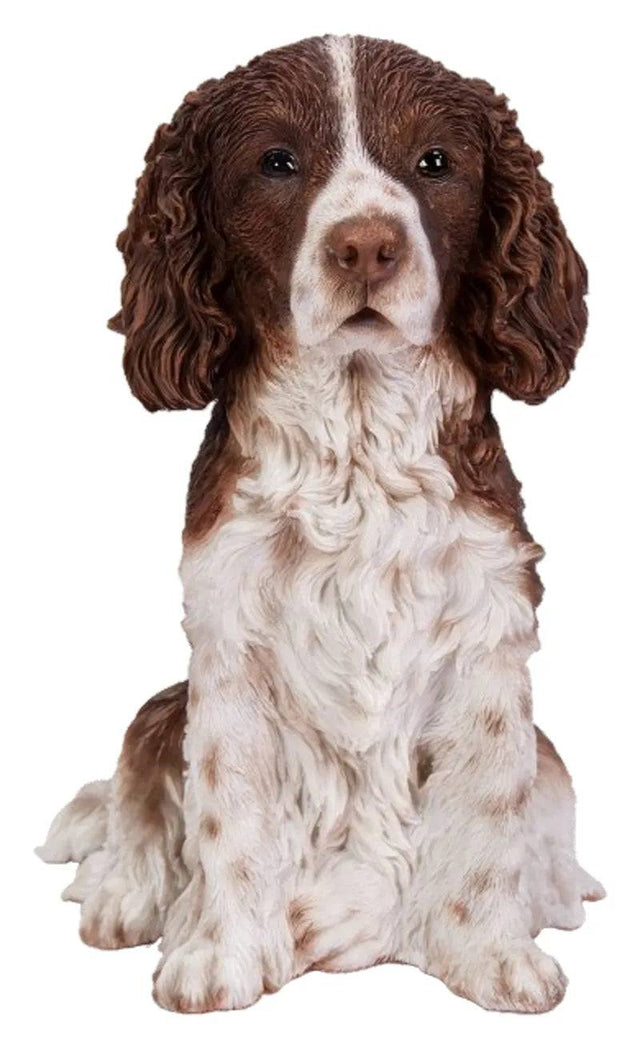 Springer Spaniel Real Life Resin Ornament by Vivid Arts Vivid Arts