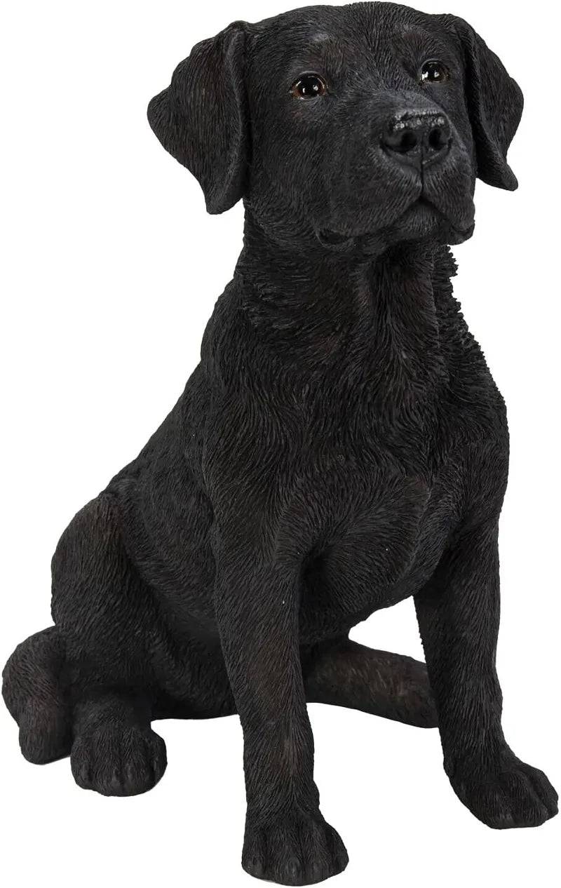 Vivid Arts Real Life Black Labrador Ornament Size D