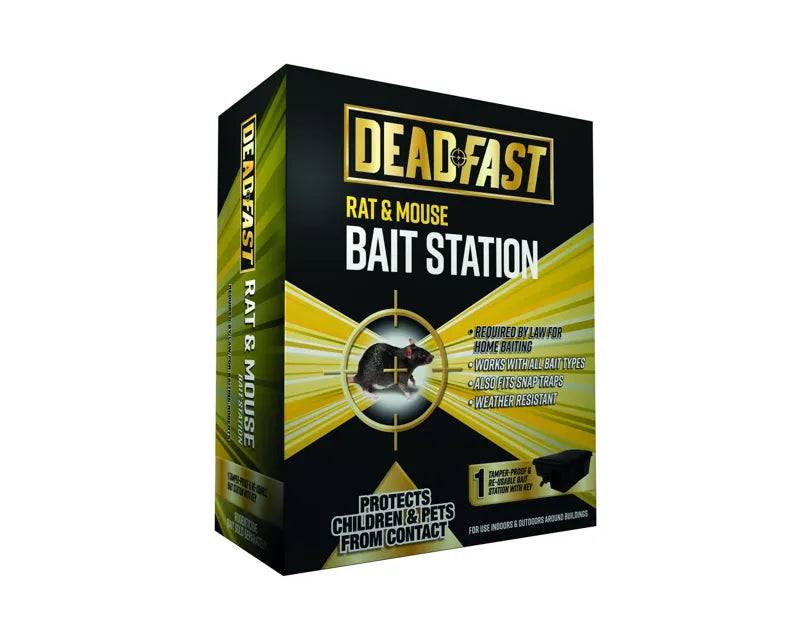 Deadfast Mouse & Rat Bait Station Only Single