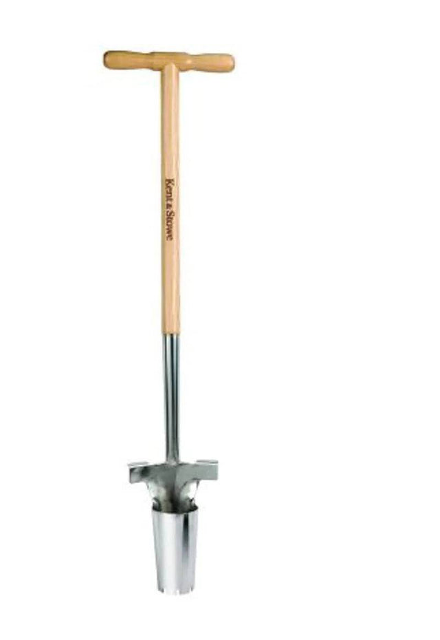 Kent & Stowe Stainless Steel Long Handled Bulb Planter Westland Horitculture