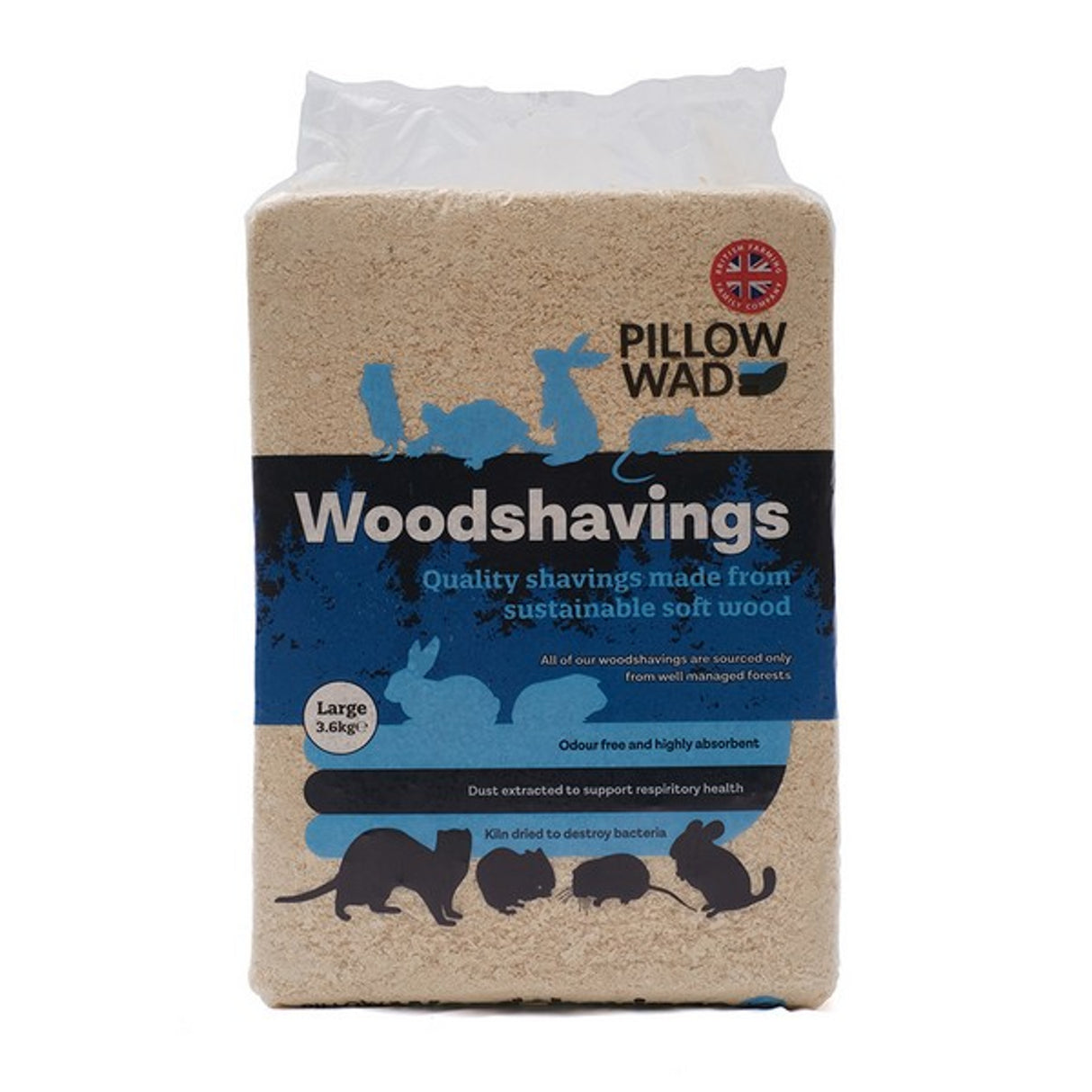 Pillow Wad Wood Shavings 3.6kg